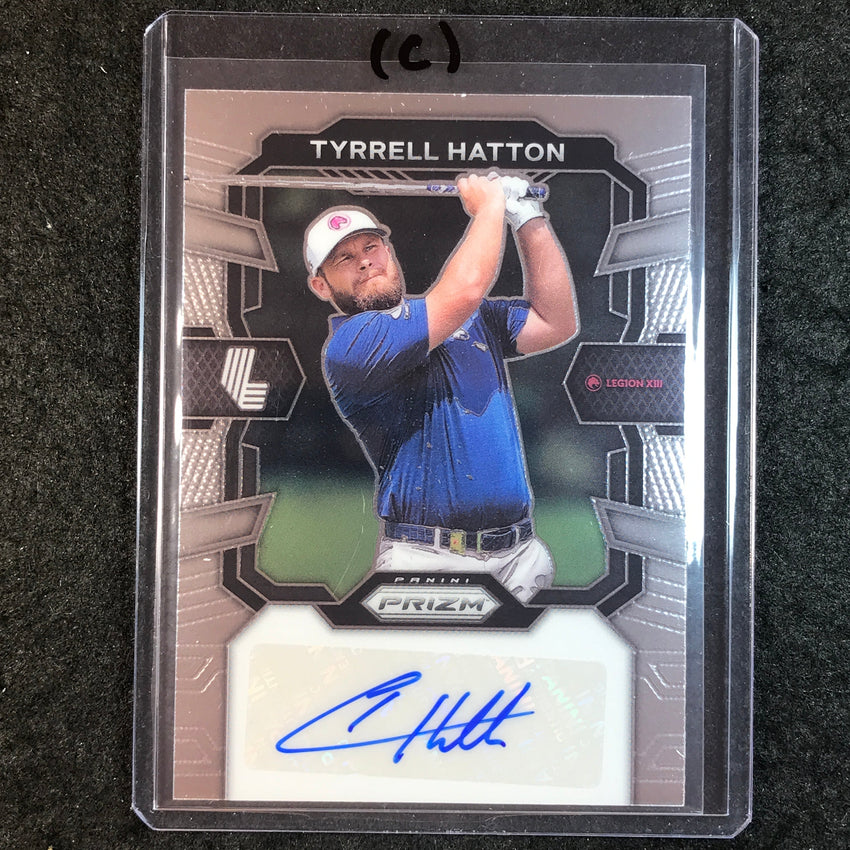 2024 Prizm LIV Golf TYRRELL HATTON Signatures Auto Base #THA (C)