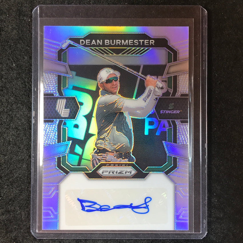 2024 Prizm LIV Golf DEAN BURMESTER Signatures Auto Silver 68/99