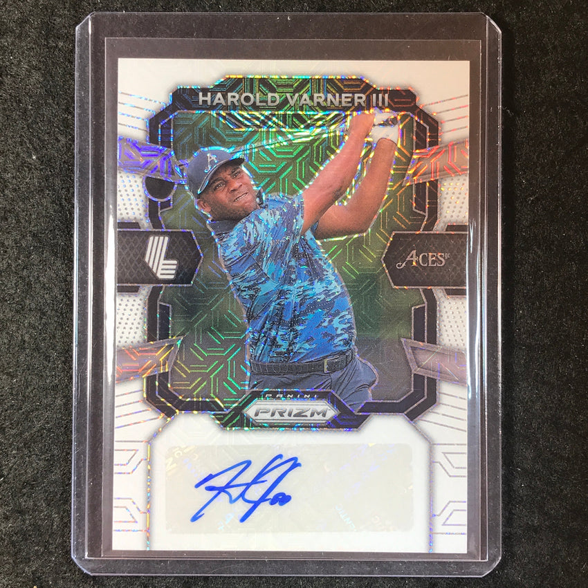 2024 Prizm LIV Golf HAROLD VARNER III Signatures Auto White Mojo 18/36