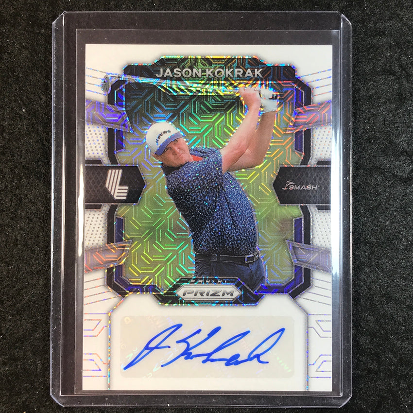 2024 Prizm LIV Golf JASON KOKRAK Signatures Auto White Mojo 22/36