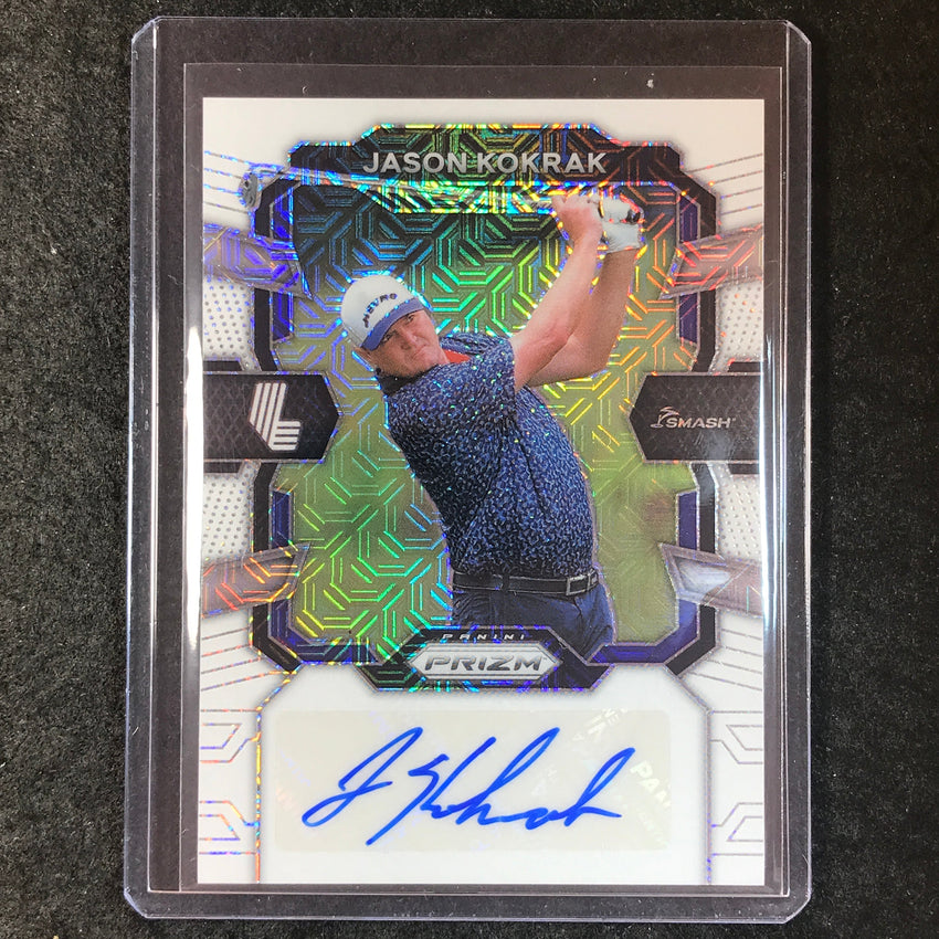 2024 Prizm LIV Golf JASON KOKRAK Signatures Auto White Mojo 35/36