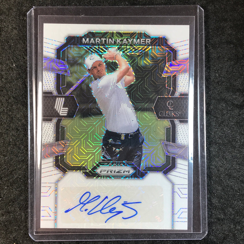 2024 Prizm LIV Golf MARTIN KAYMER Signatures Auto White Mojo 34/36