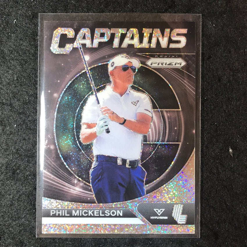 2024 Prizm LIV Golf PHIL MICKELSON Captains Pulsar /299 #81