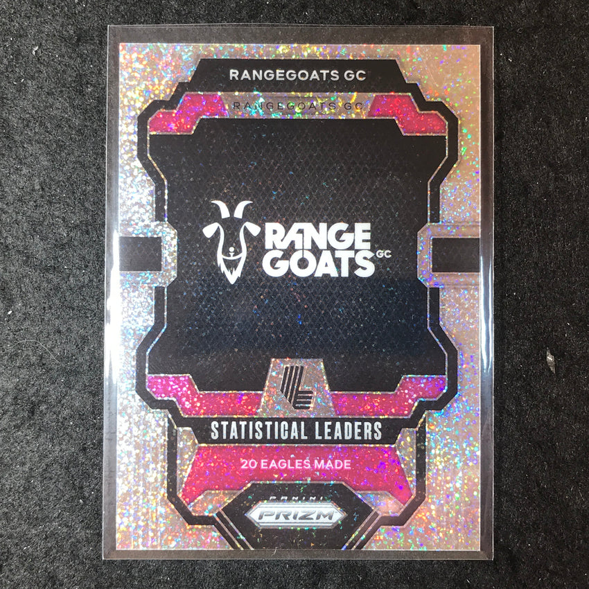 2024 Prizm LIV Golf RANGEGOATS GC Statistical Leaders Pulsar /299 #88
