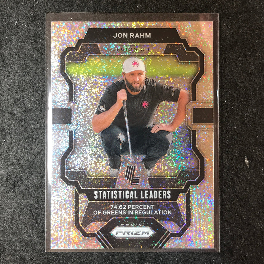2024 Prizm LIV Golf JON RAHM Statistical Leaders Pulsar /299 #95