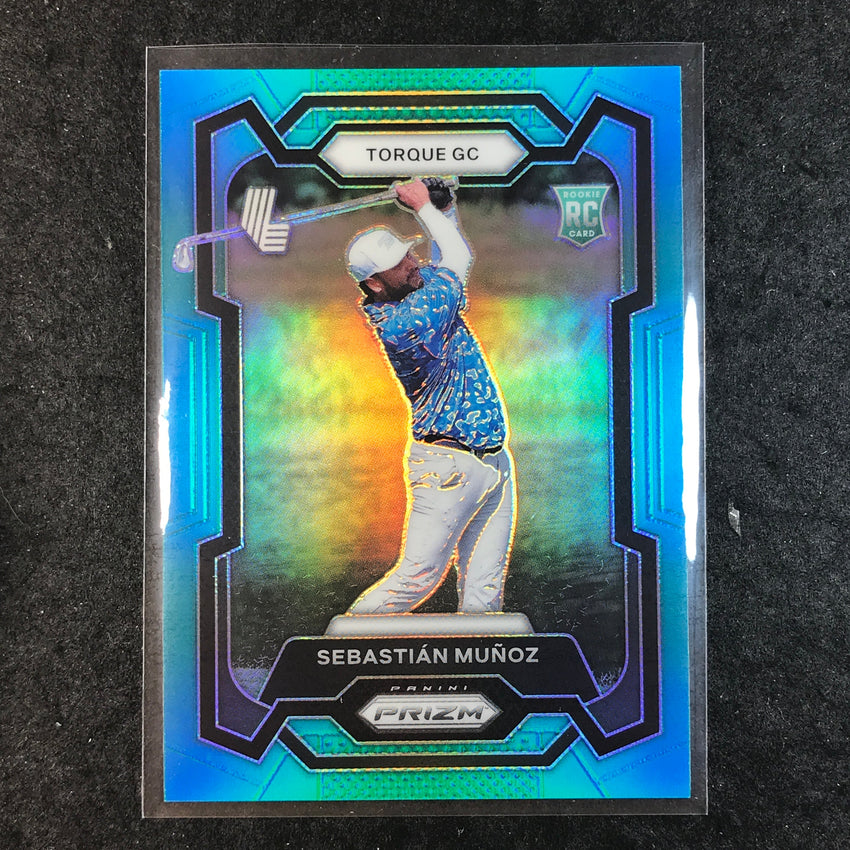 2024 Prizm LIV Golf SEBASTIAN MUNOZ Rookie Base Teal /199 #27