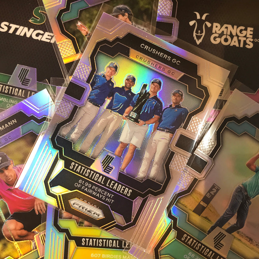 2024 Prizm LIV Golf RANGEGOATS GC Statistical Leaders Silver #96