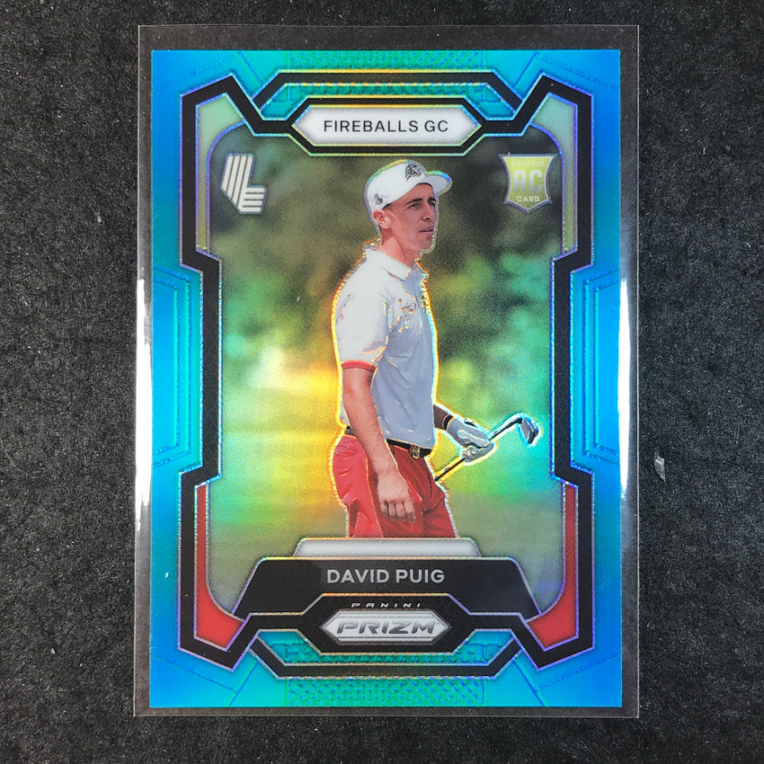 2024 Prizm LIV Golf DAVID PUIG Rookie Base Teal /199 #36