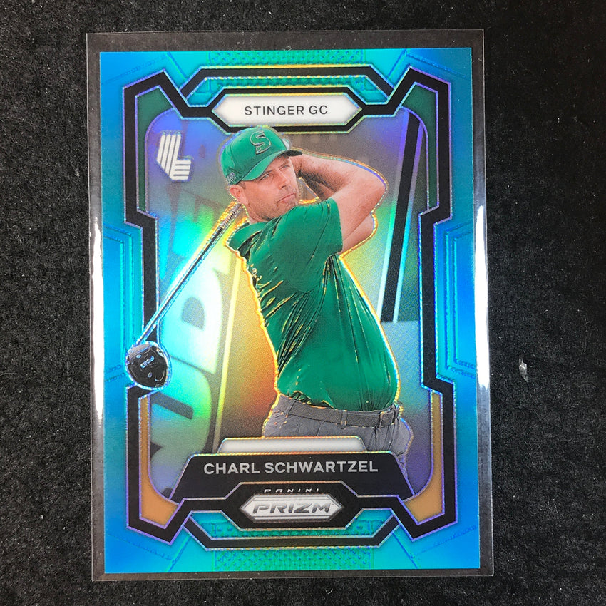2024 Prizm LIV Golf CHARL SCHWARTZEL Base Teal /199 #38