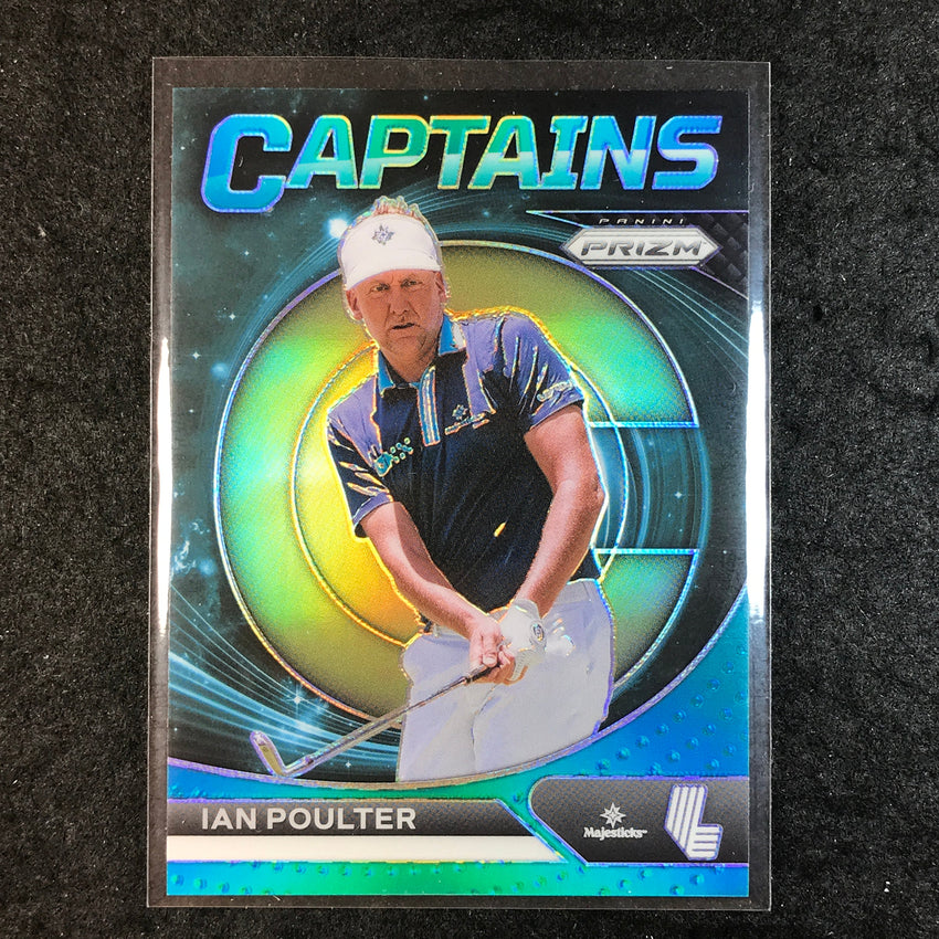 2024 Prizm LIV Golf IAN POULTER Captains Teal /199 #73