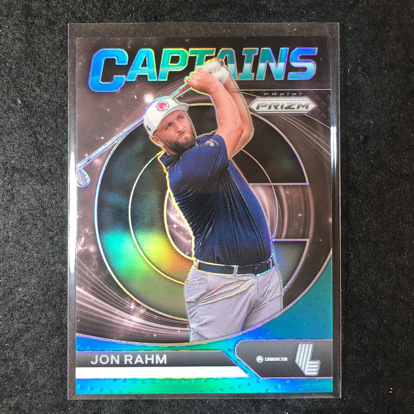 2024 Prizm LIV Golf JON RAHM Captains Teal /199 #75