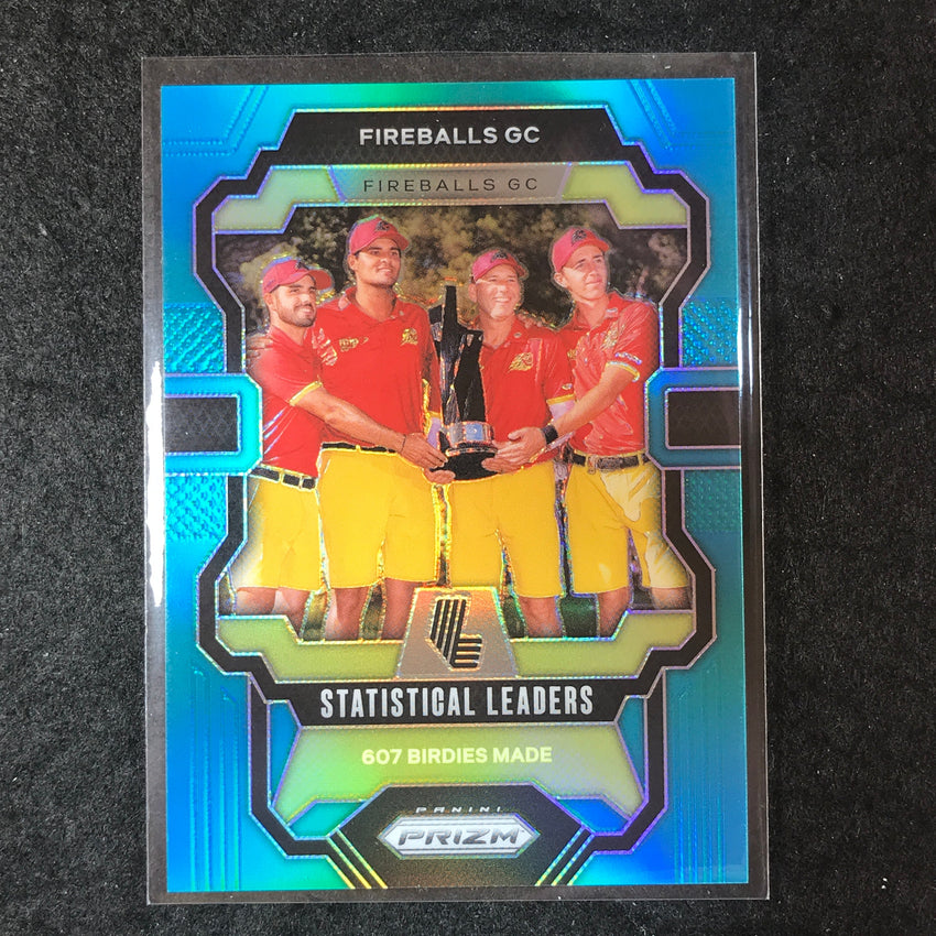 2024 Prizm LIV Golf FIREBALLS GC Statistical Leaders Teal /199 #86