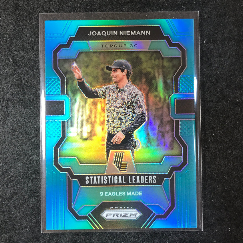2024 Prizm LIV Golf JOAQUIN NIEMANN Statistical Leaders Teal /199 #89
