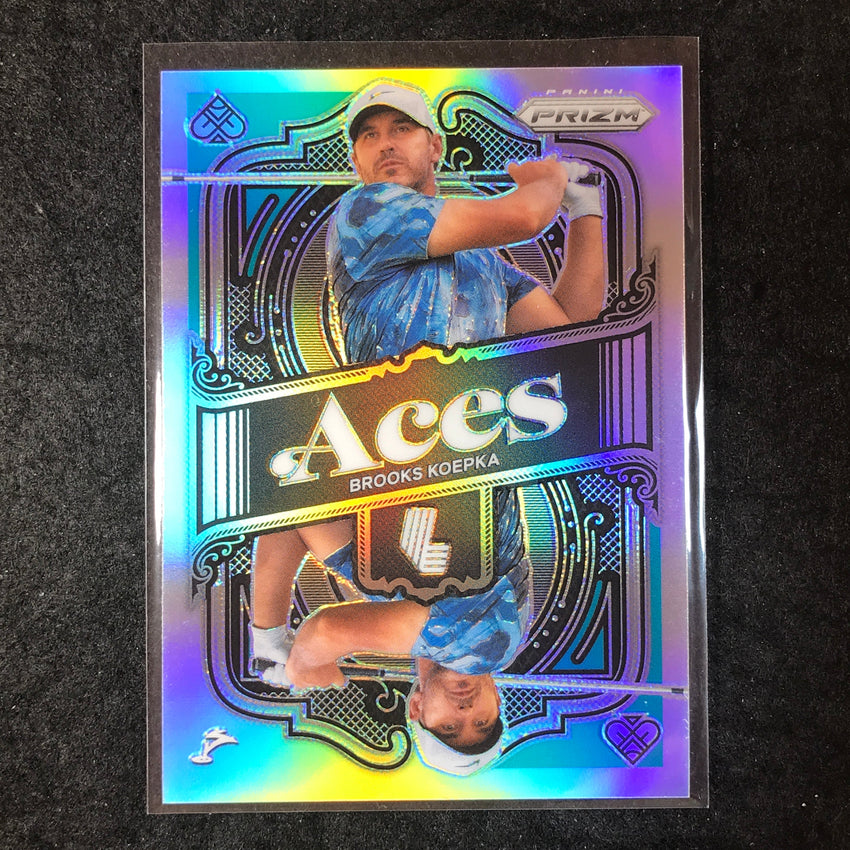 2024 Prizm LIV Golf BROOKS KOEPKA Aces Teal /199 #5