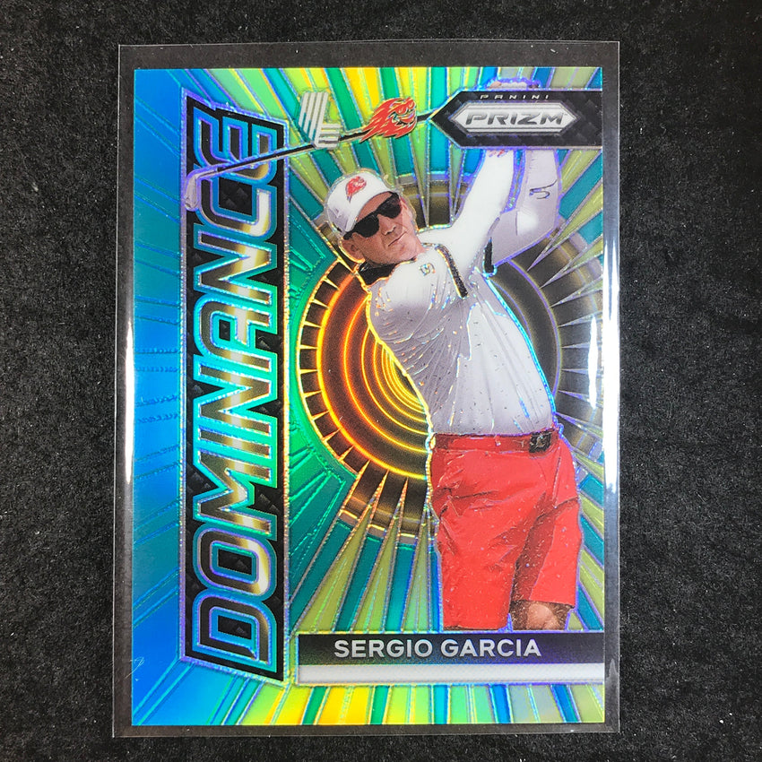 2024 Prizm LIV Golf SERGIO GARCIA Dominance Teal /199 #4