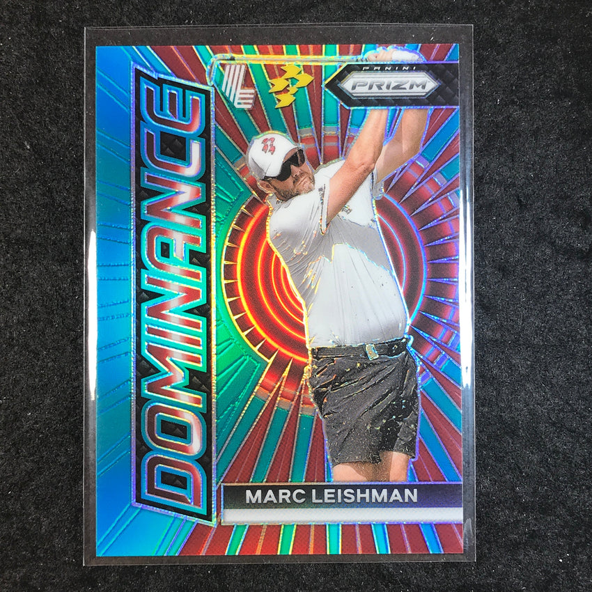2024 Prizm LIV Golf MARC LEISHMAN Dominance Teal /199 #5