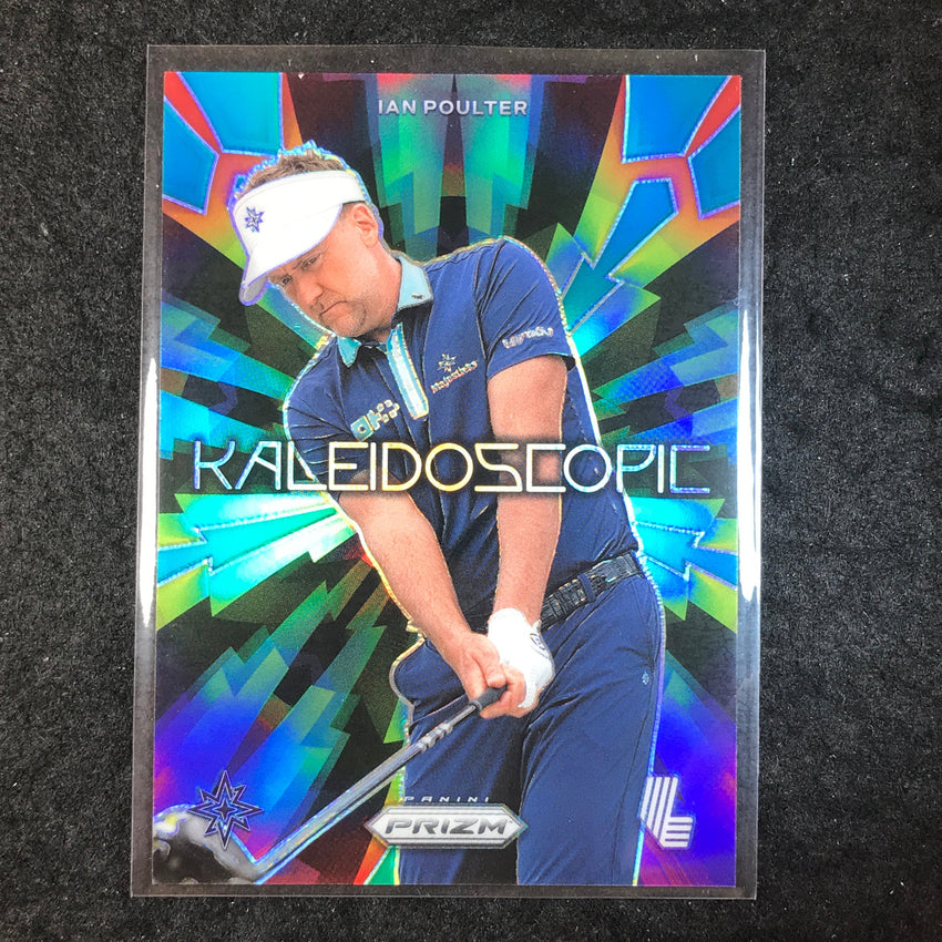 2024 Prizm LIV Golf IAN POULTER Kaleidoscopic Teal /199 #7