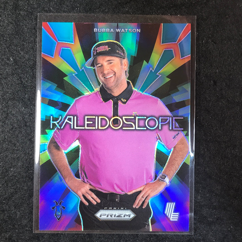 2024 Prizm LIV Golf BUBBA WATSON Kaleidoscopic Teal /199 #8