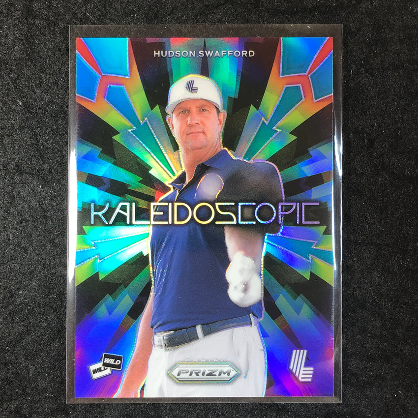 2024 Prizm LIV Golf HUDSON SWAFFORD Kaleidoscopic Teal /199 #9