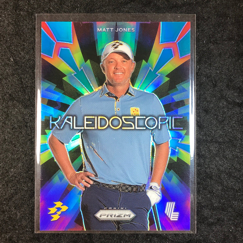 2024 Prizm LIV Golf MATT JONES Kaleidoscopic Teal /199 #12