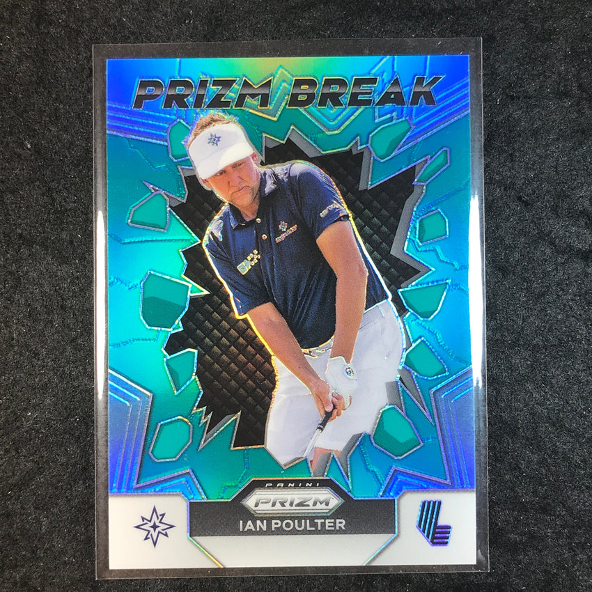 2024 Prizm LIV Golf IAN POULTER Prizm Break Teal /199 #13