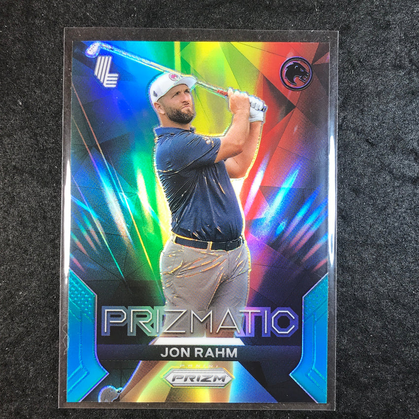2024 Prizm LIV Golf JON RAHM Prizmatic Teal /199 #7