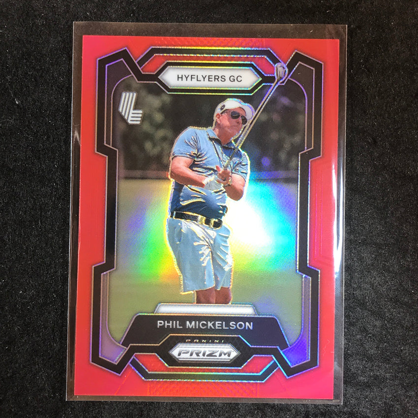 2024 Prizm LIV Golf PHIL MICKELSON Base Red /149 #4