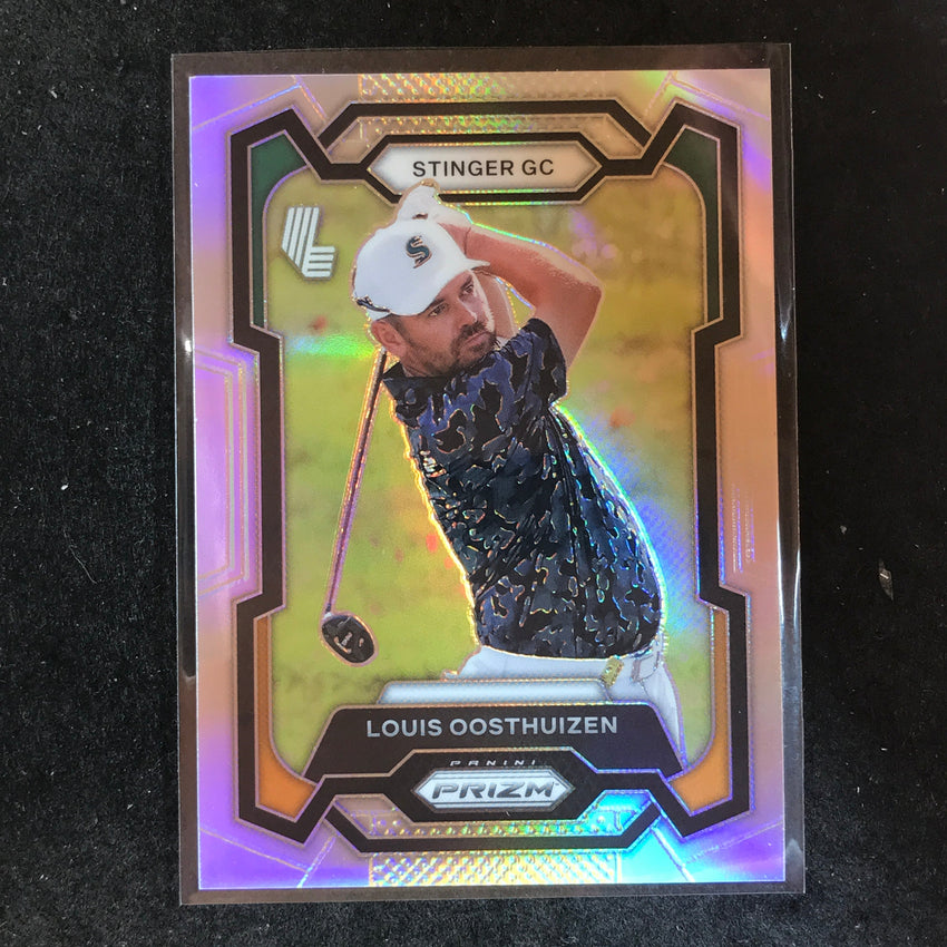 2024 Prizm LIV Golf LOUIS OOSTHUIZEN Base Variation Silver #47