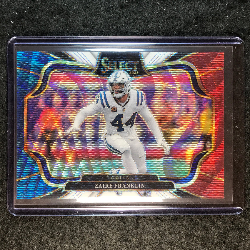 2025 Select Football ZAIRE FRANKLIN Field Level Tri-Color 37/99 #432