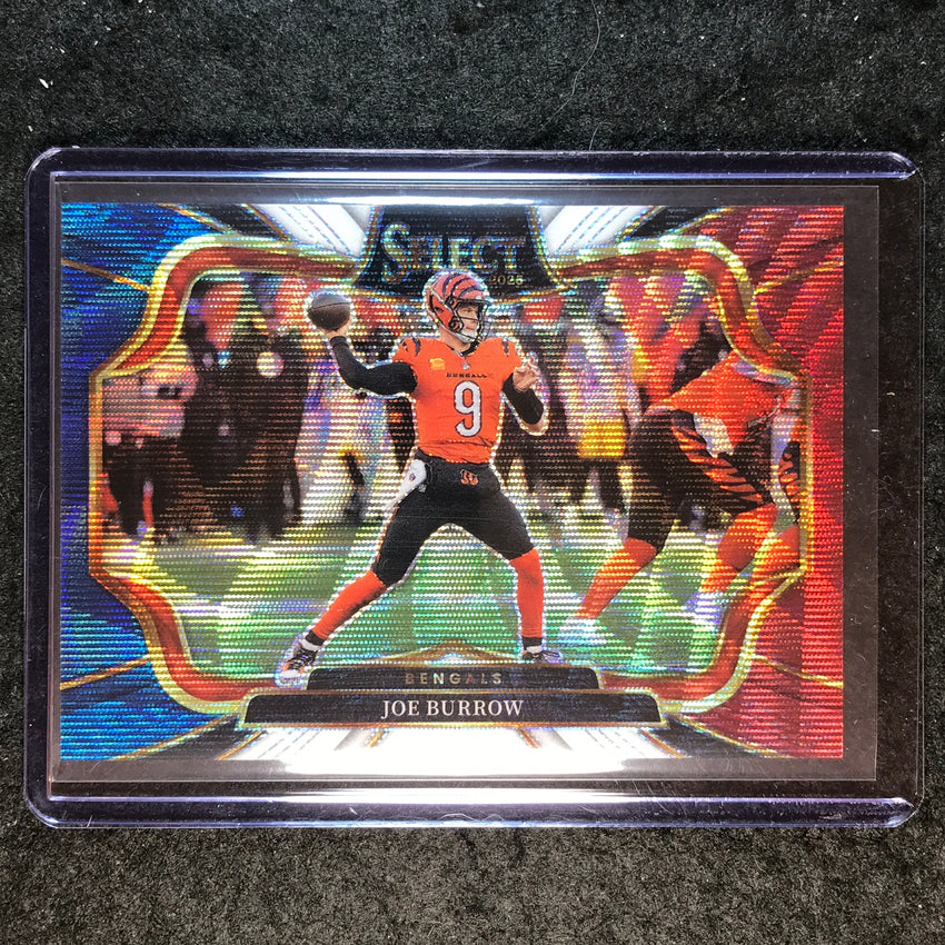 2025 Select Football JOE BURROW Field Level Tri-Color 57/99 #457