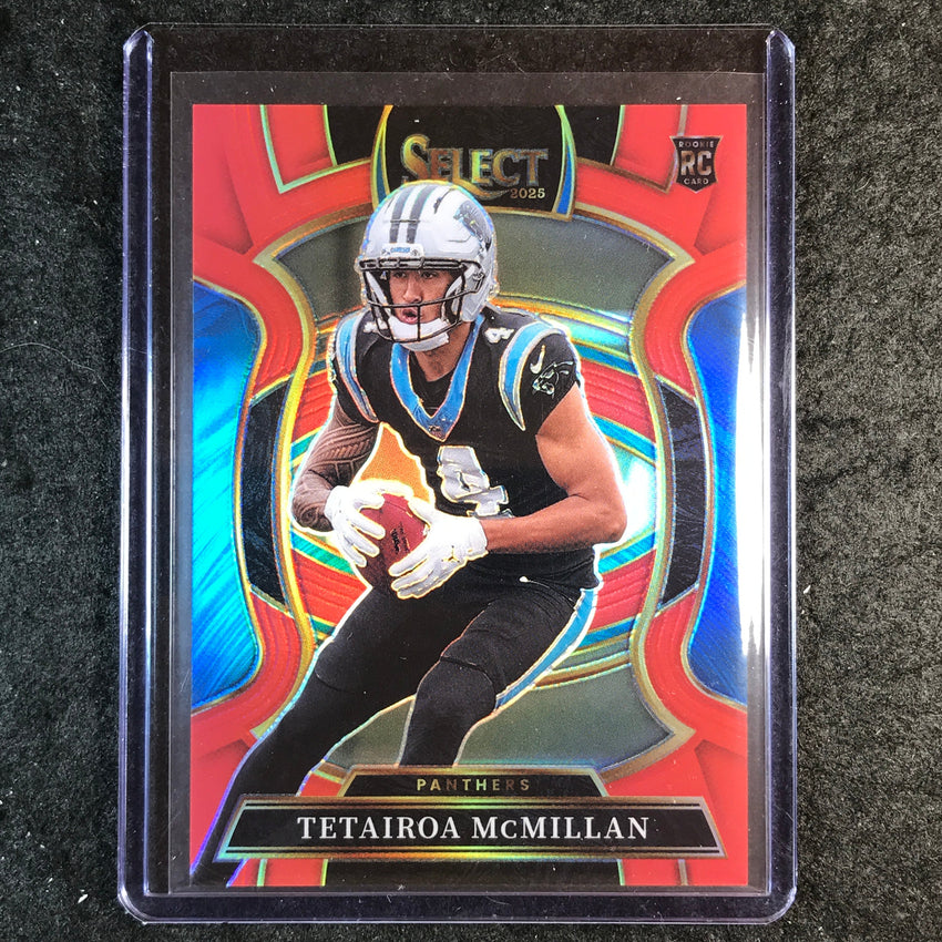 2025 Select Football TETAIROA MCMILLAN Rookie Concourse Red 83/99 #44