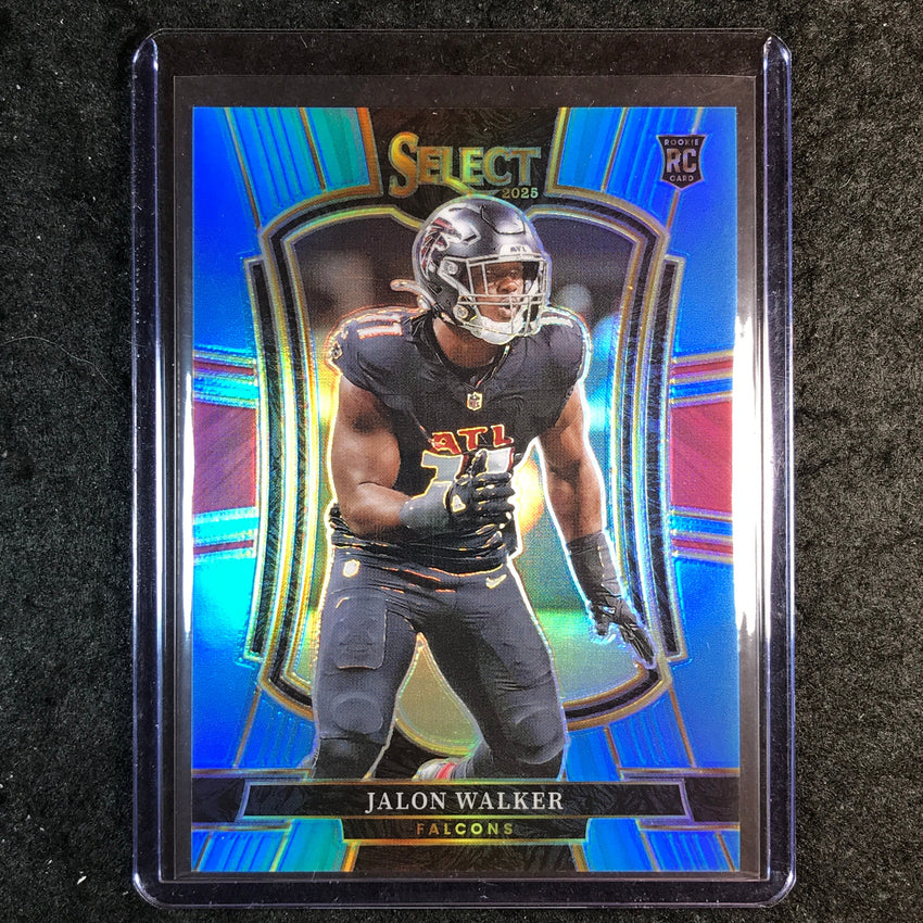 2025 Select Football JALON WALKER Rookie Premier Level Light Blue 39/99 #146