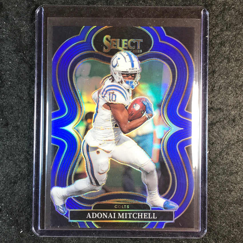 2025 Select Football ADONAI MITCHELL Suite Level Blue 91/99 #331