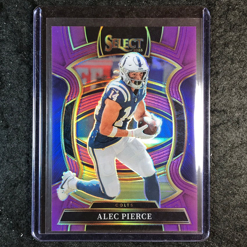 2025 Select Football ALEC PIERCE Concourse Purple 64/75 #32