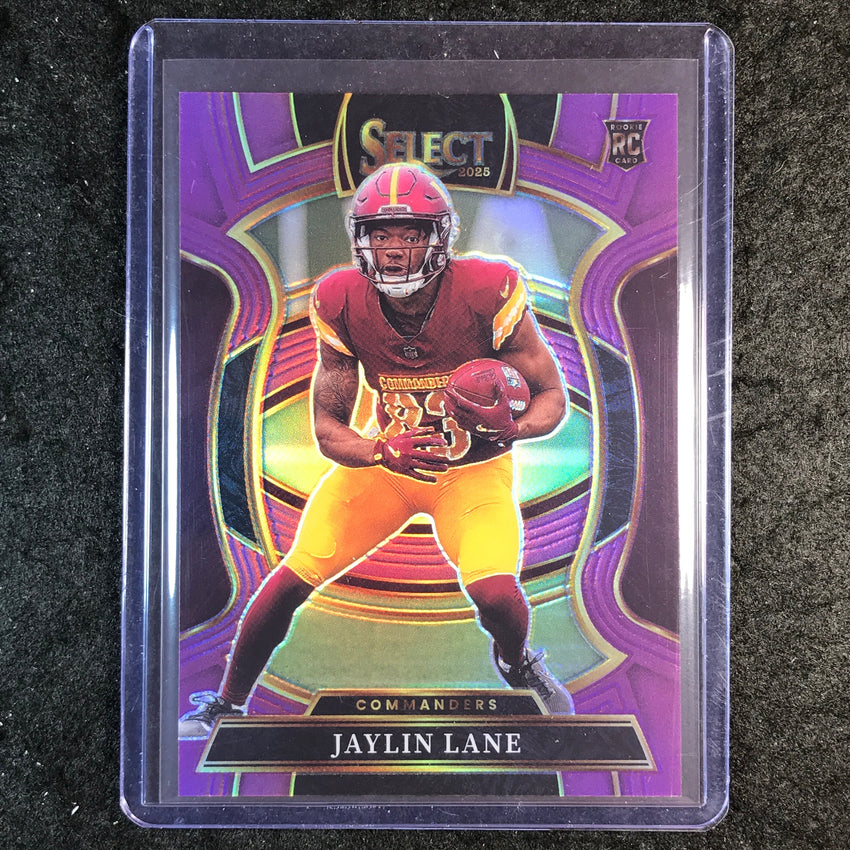 2025 Select Football JAYLIN LANE Rookie Concourse Purple 50/75 #89
