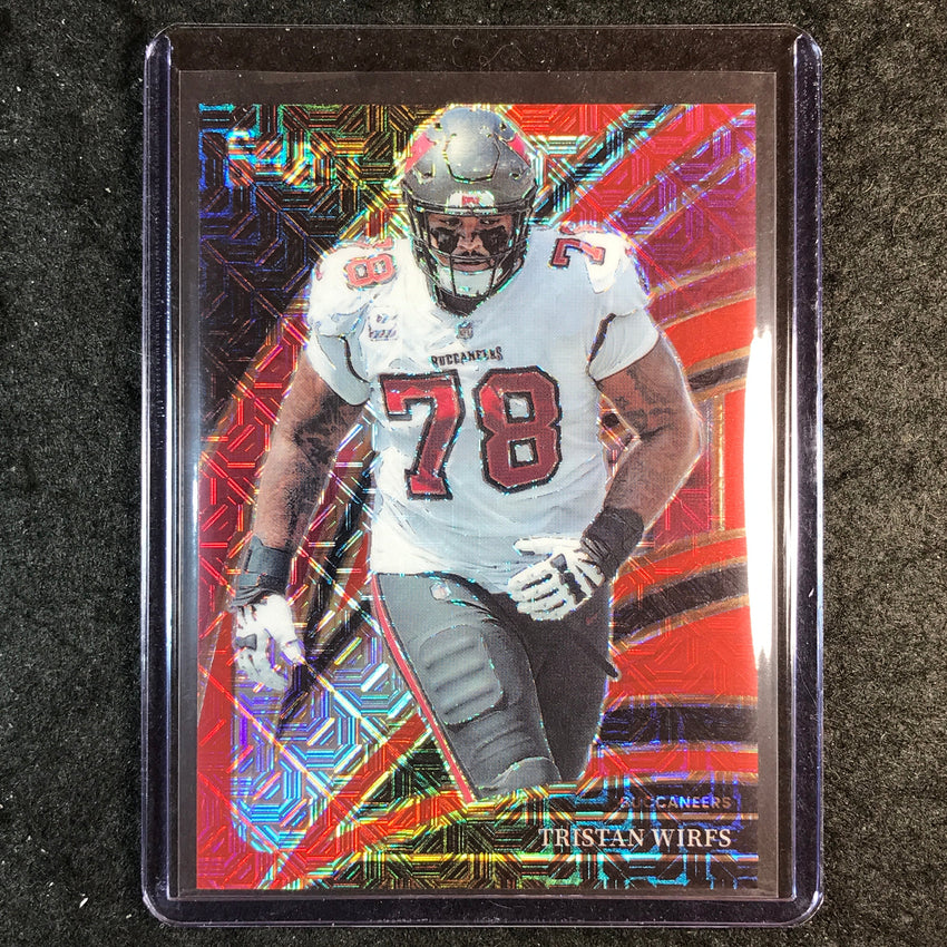 2025 Select Football TRISTAN WIRFS Club Level Red 29/49 #238