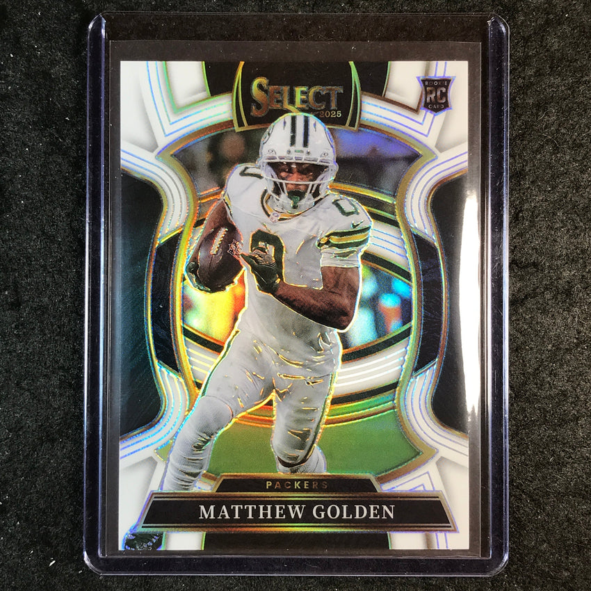 2025 Select Football MATTHEW GOLDEN Rookie Concourse White 28/35 #66