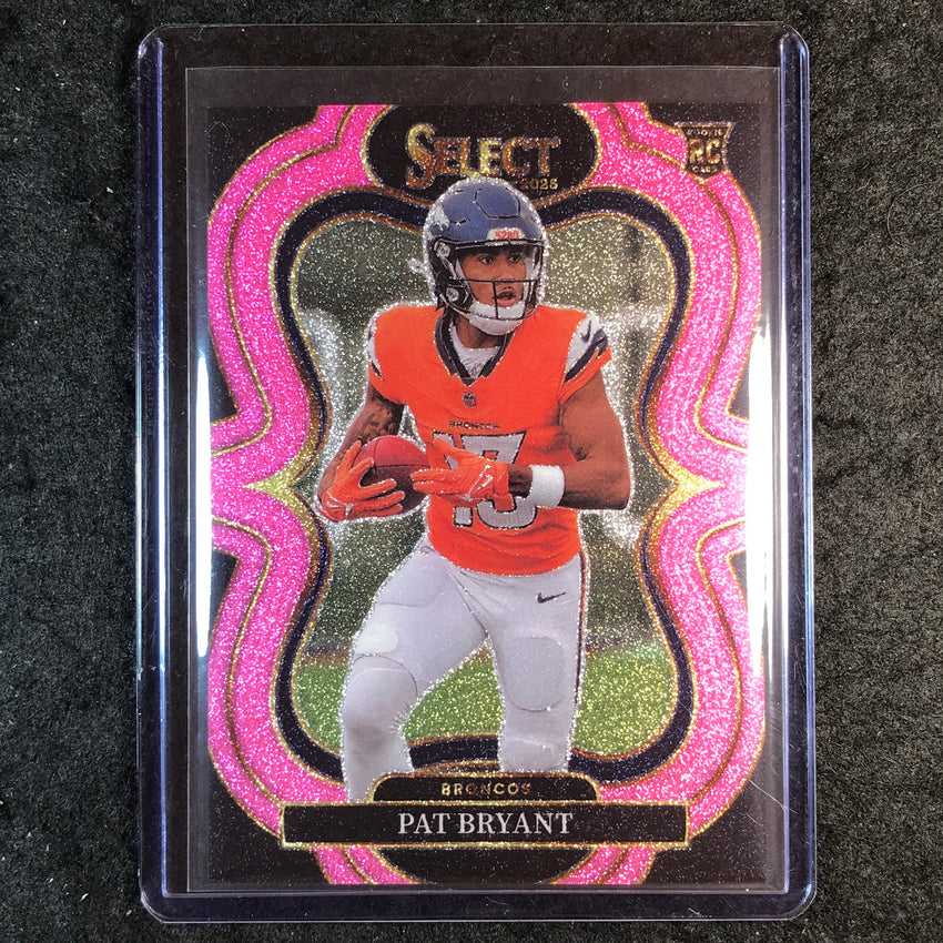 2025 Select Football PAT BRYANT Rookie Suite Level Pink Glitter 13/15 #310