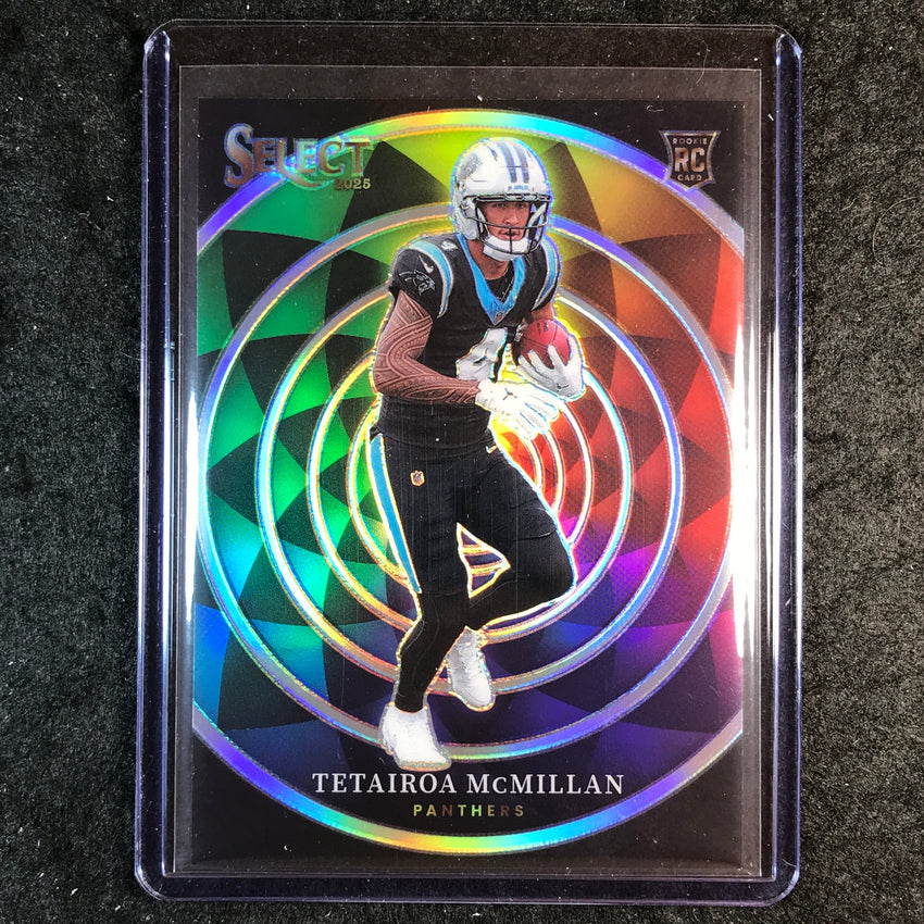 2025 Select Football TETAIROA MCMILLAN Color Wheel Rookie SSP #8