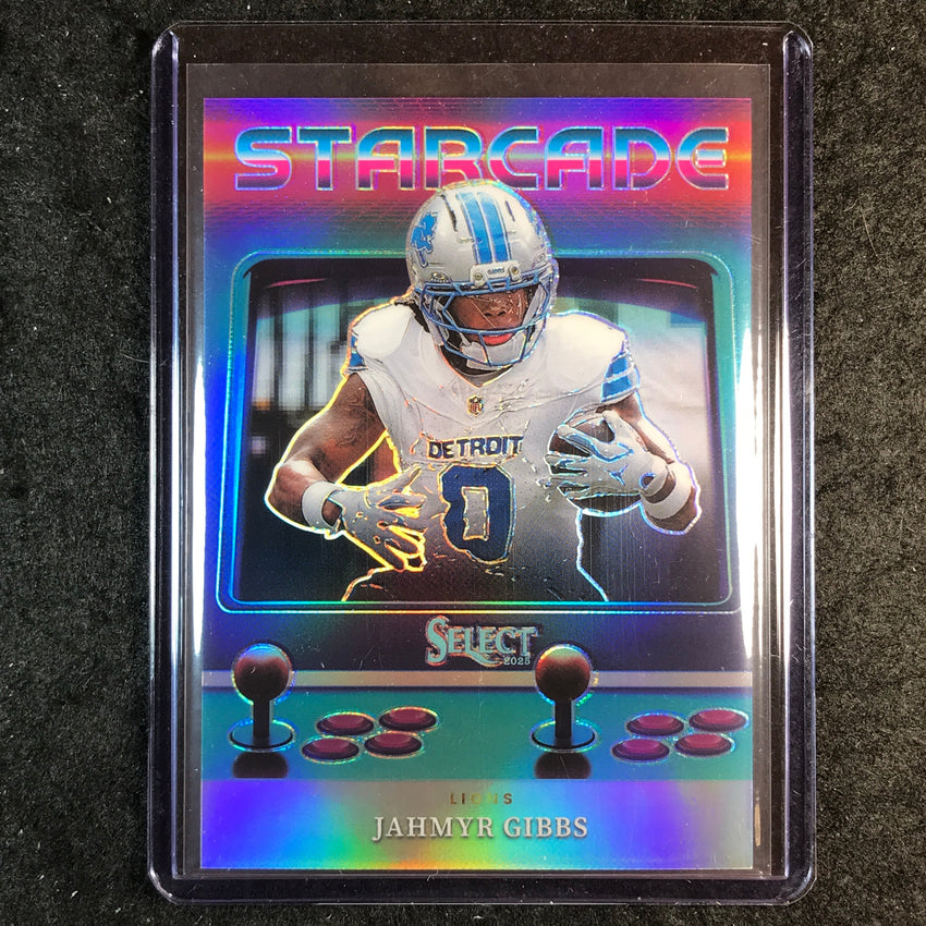 2025 Select Football JAHMYR GIBBS Starcade SSP #10