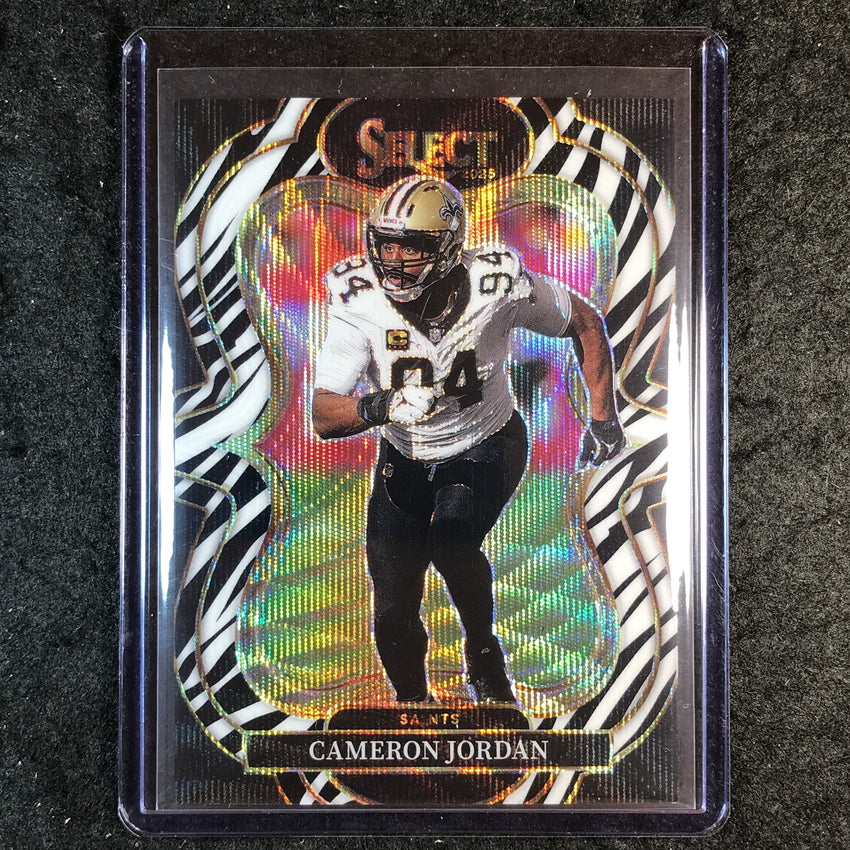 2025 Select Football CAMERON JORDAN Suite Level Zebra SSP #342