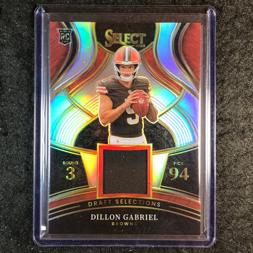 2025 Select DILLON GABRIEL Draft Selections Memorabilia Rookie Jersey 21/149