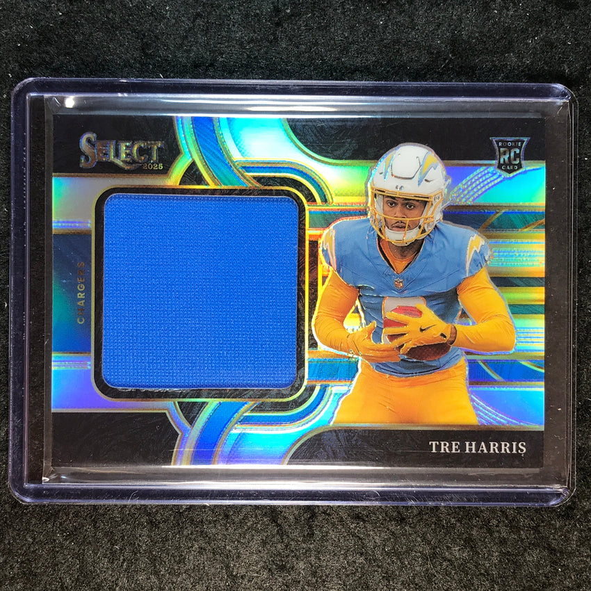 2025 Select Football TRE HARRIS Jumbo Rookie Swatch Jersey Silver 7/149