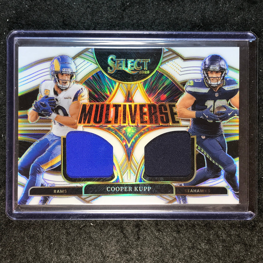 2025 Select Football COOPER KUPP Multiverse Jersey Relic White 33/99