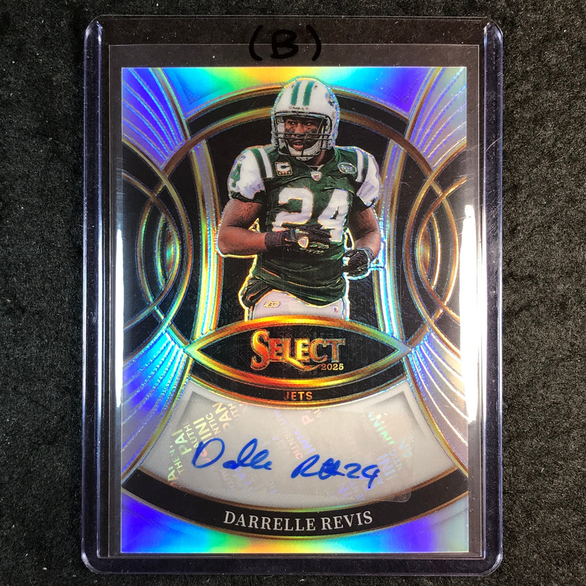 2025 Select Football DARELLE REVIS Signatures Auto Silver #SP-DRS (B)