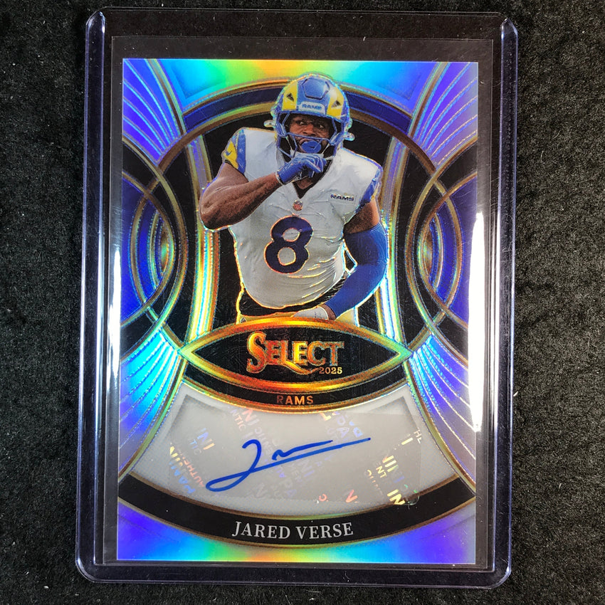 2025 Select Football JARED VERSE Signatures Auto Silver #SP-JVE