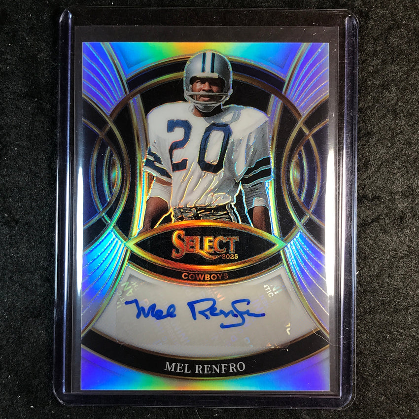 2025 Select Football MEL RENFRO Signatures Auto Silver #SP-MRO