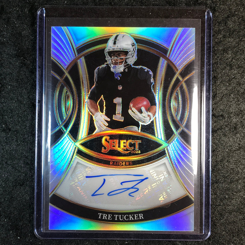2025 Select Football TRE TUCKER Signatures Auto Silver #SP-TTR