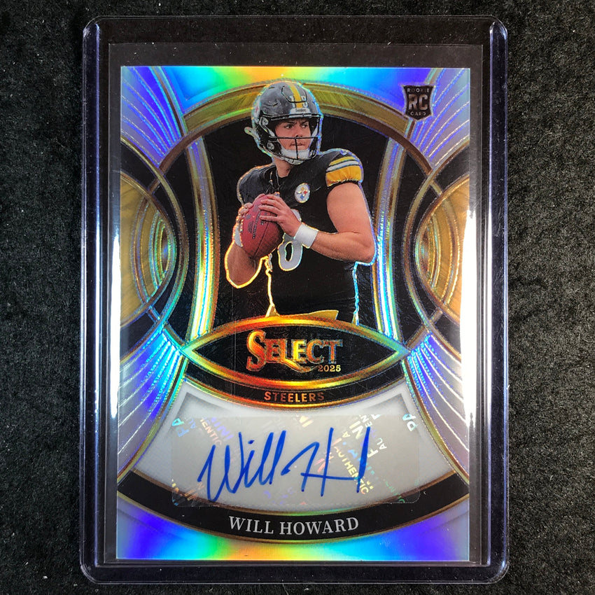 2025 Select Football WILL HOWARD Rookie Signatures Auto Silver #WHD