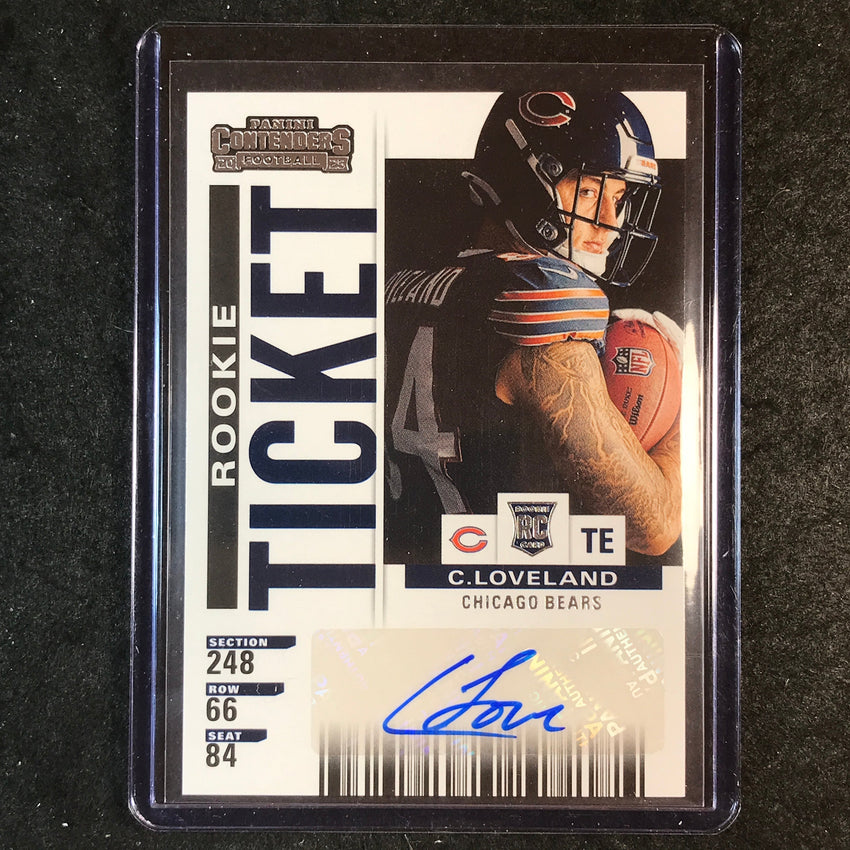 2025 Select Football COLSTON LOVELAND Contenders Rookie Ticket Auto RPS #2